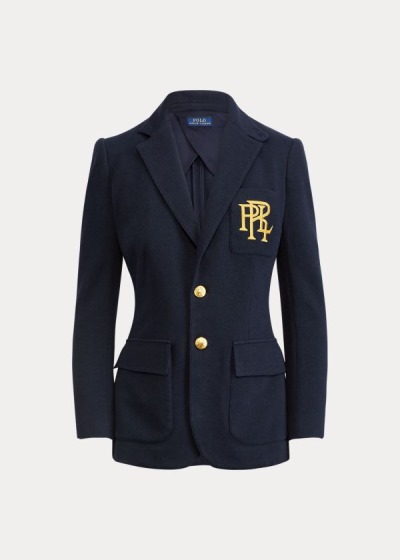 Polo Ralph Lauren Knit Cotton Blazer Dame Danmark (VQHOD1306)